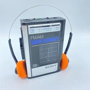 Sony Walkman WM-F41 AM/FM Cassette Player ~ New Belts ~ Reconditioned!